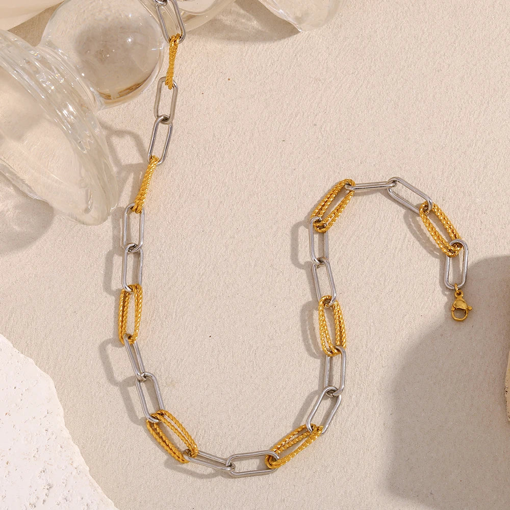 Paperclip Chain Necklace