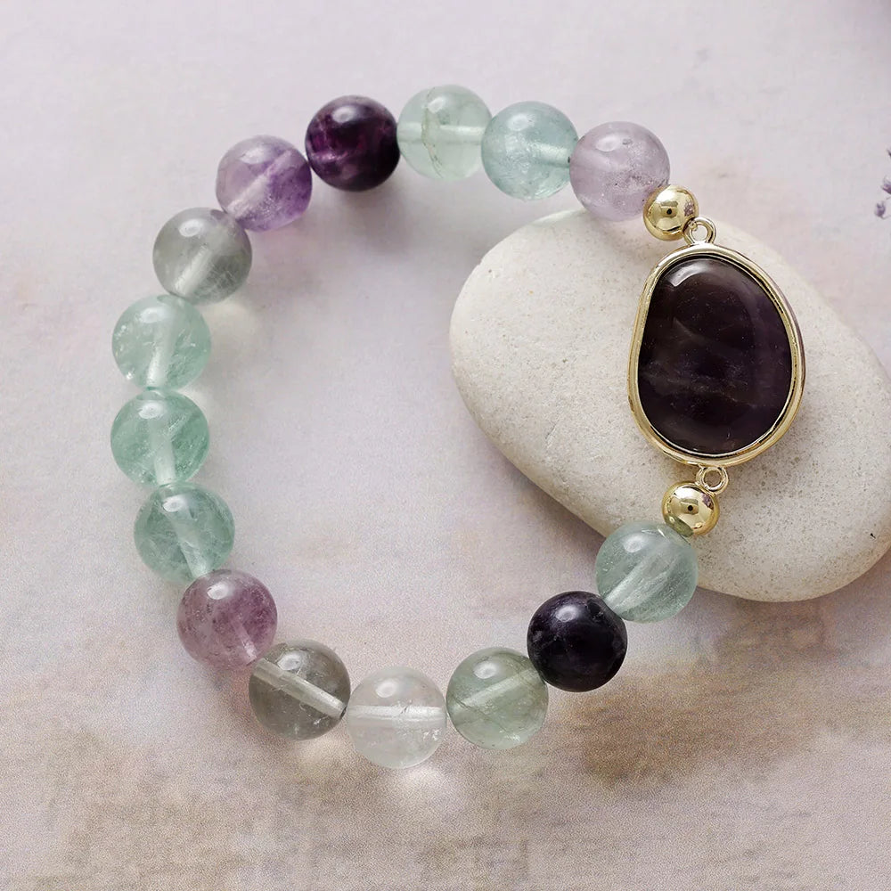 Twilight Glow Beaded Bracelet