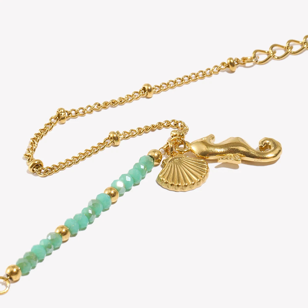 Seahorse Charm Bracelet