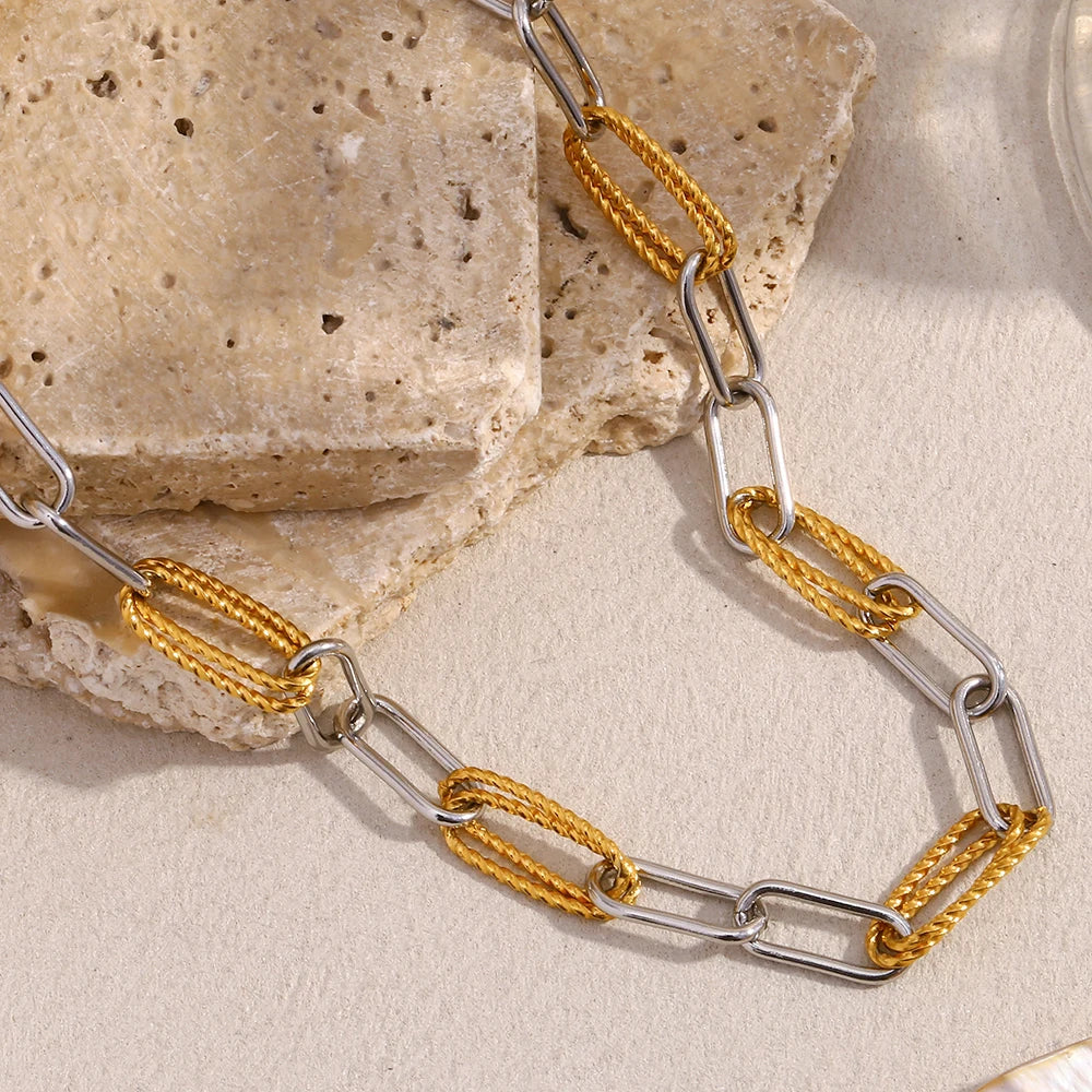 Paperclip Chain Necklace