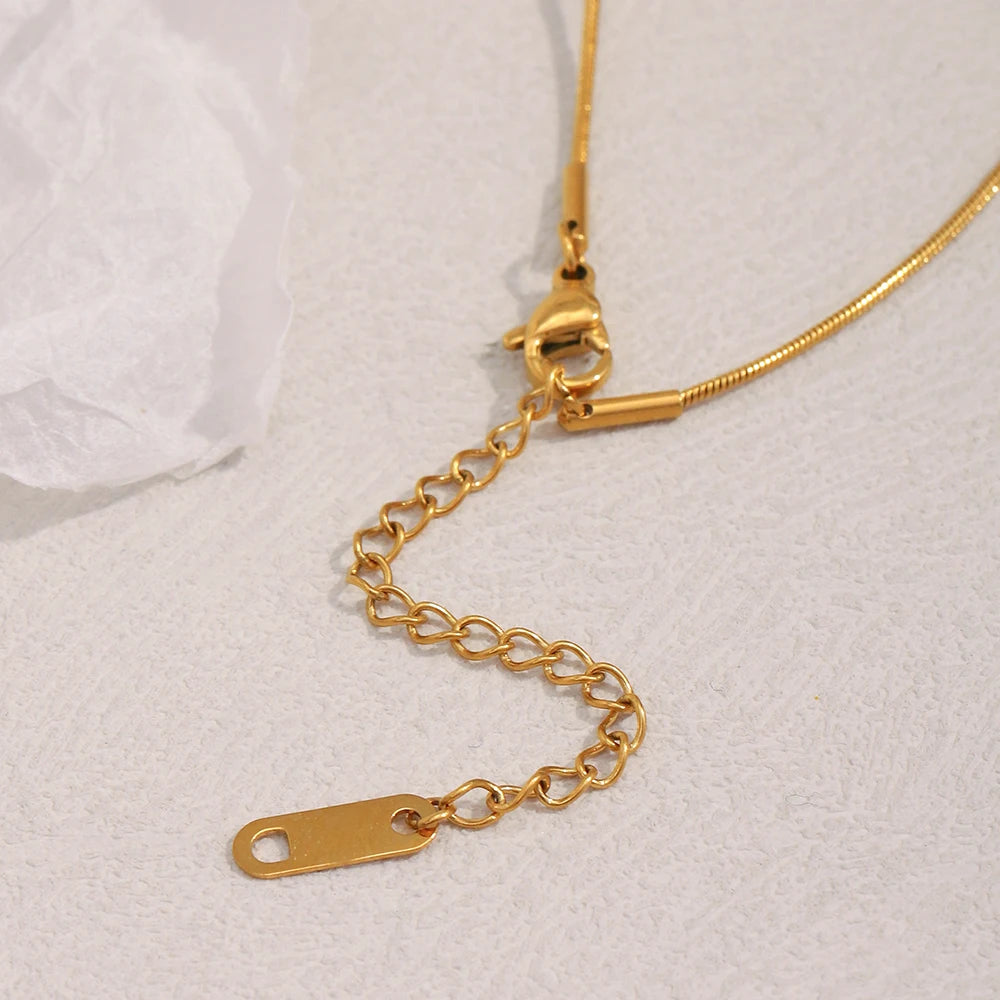 Playful Golden Bear Charm Necklace