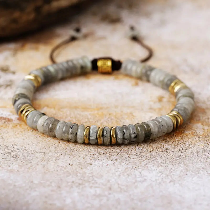 Free Spirit Bead Bracelet - Labradorite