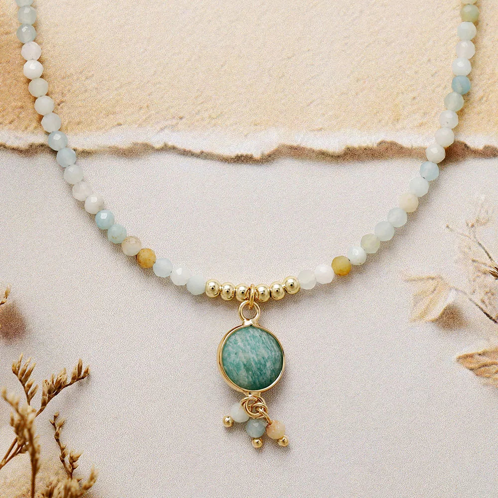 Gemstone Healing Choker Necklace