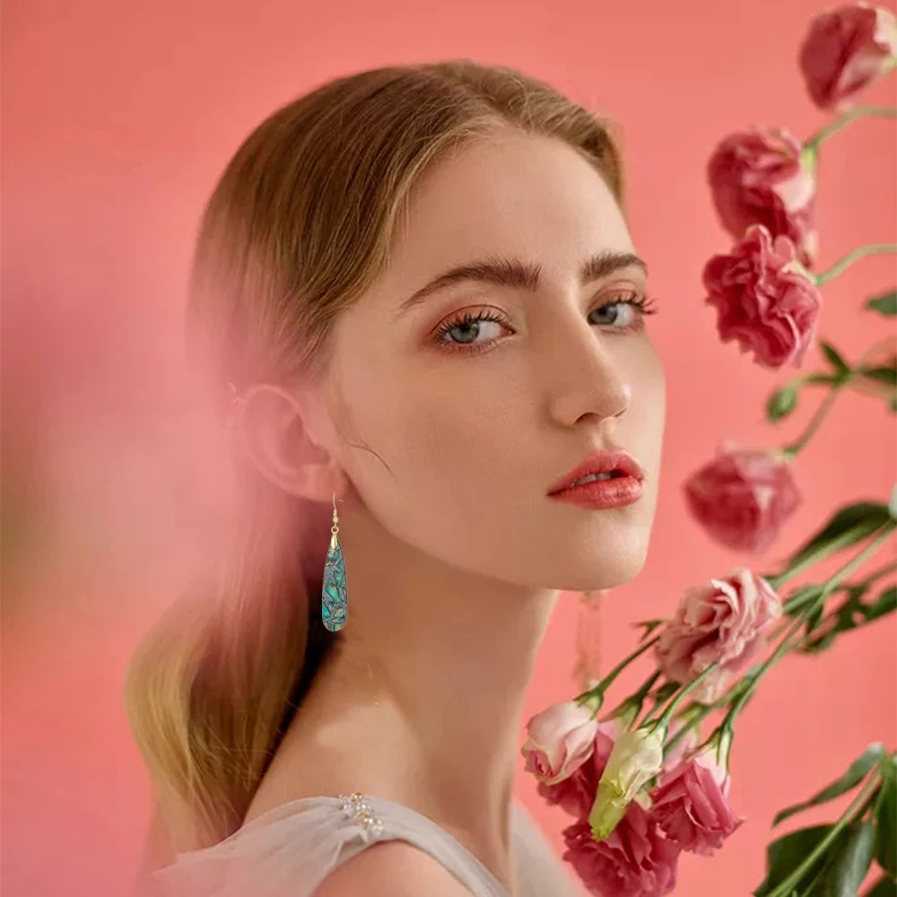 Marbled Soulstone Drop Earrings