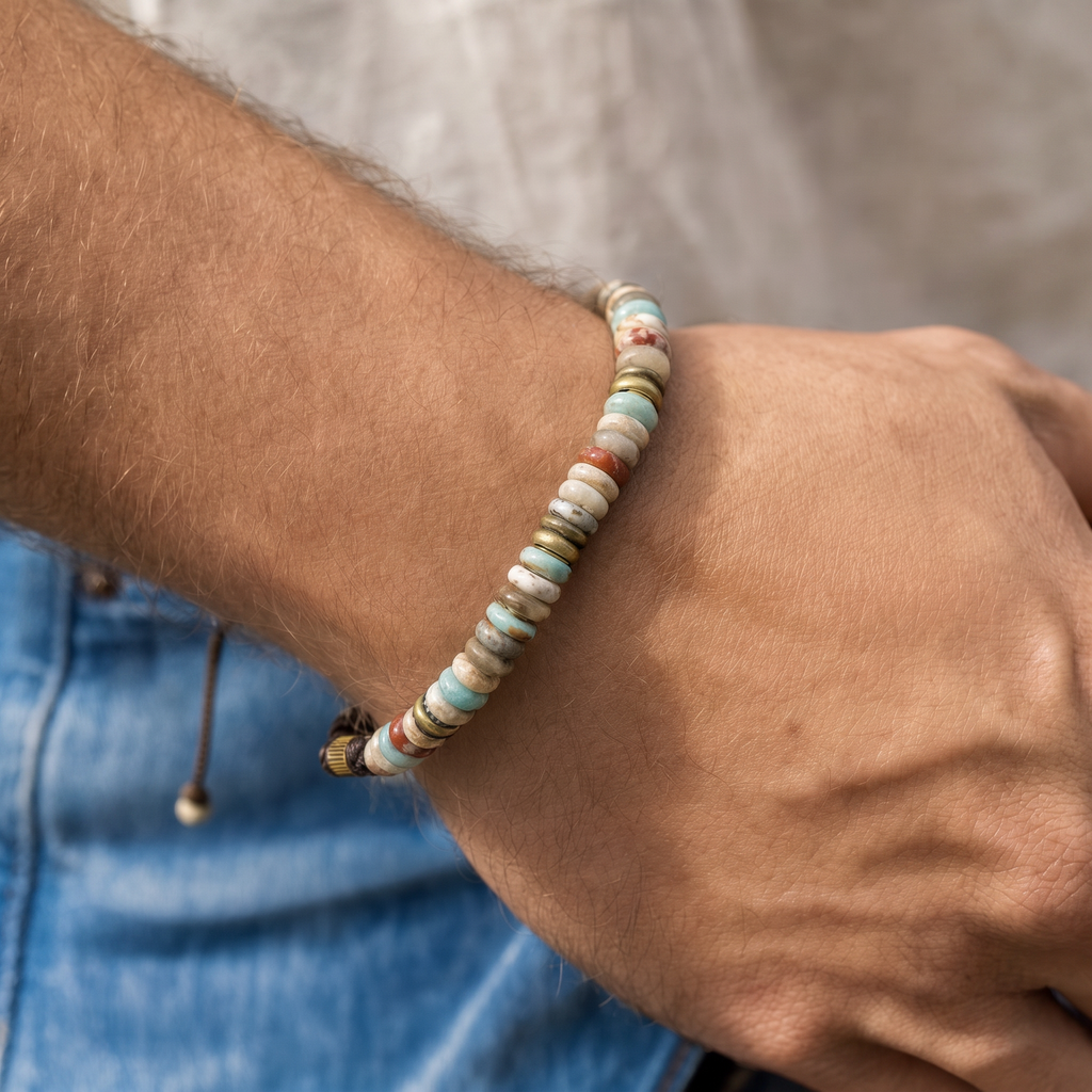 Free Spirit Bead Bracelet - Close-up