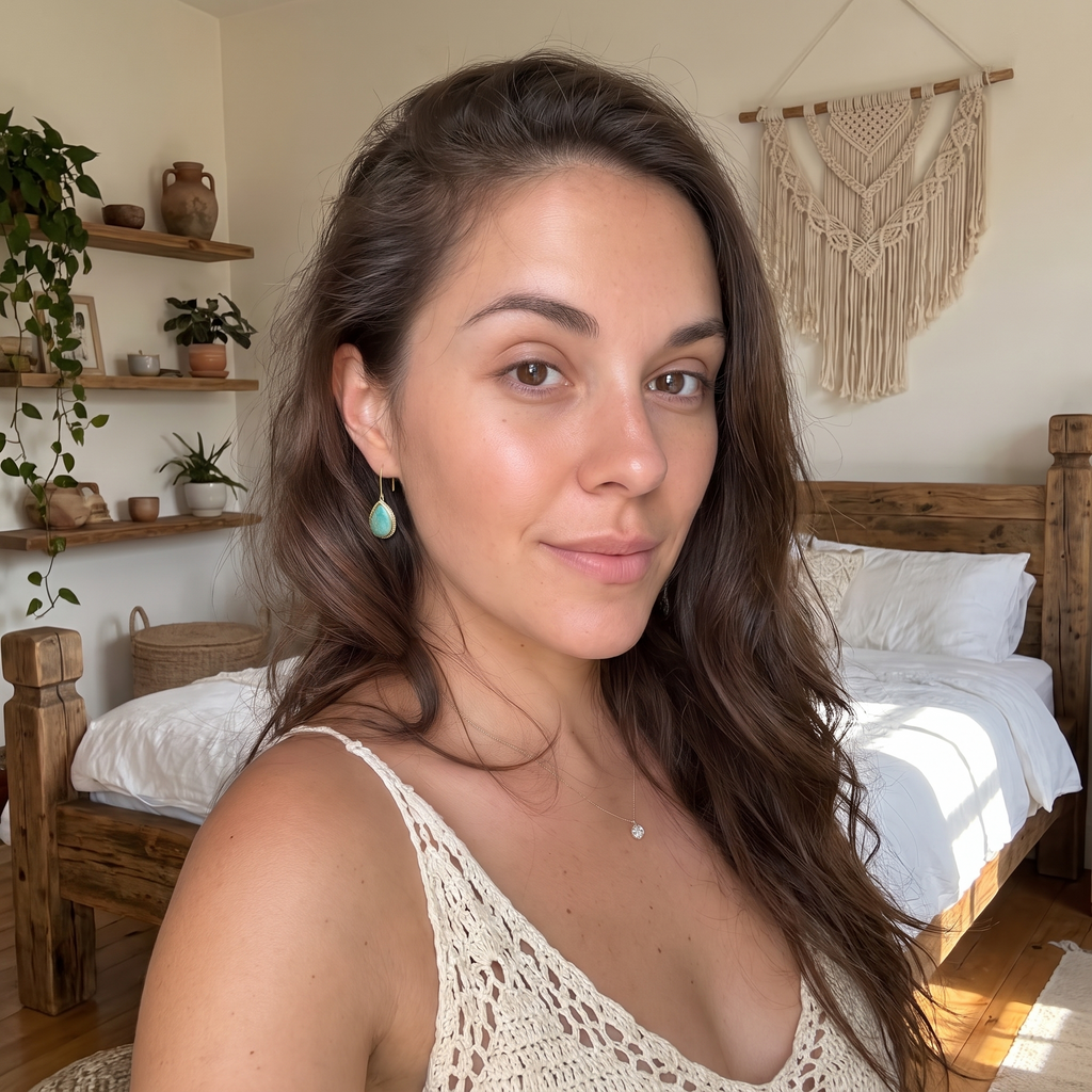 Clarity Amazonite Teardrop Earrings - UGC