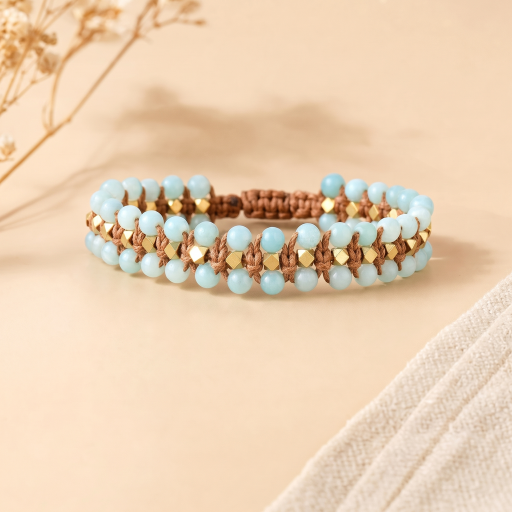 Free Spirit Amazonite Cord Bracelet - Studio
