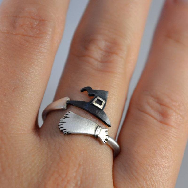 It's a Witch Thing Ring Boho Peak Black