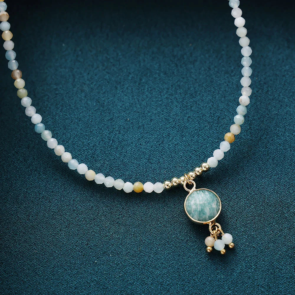 Gemstone Healing Choker Necklace