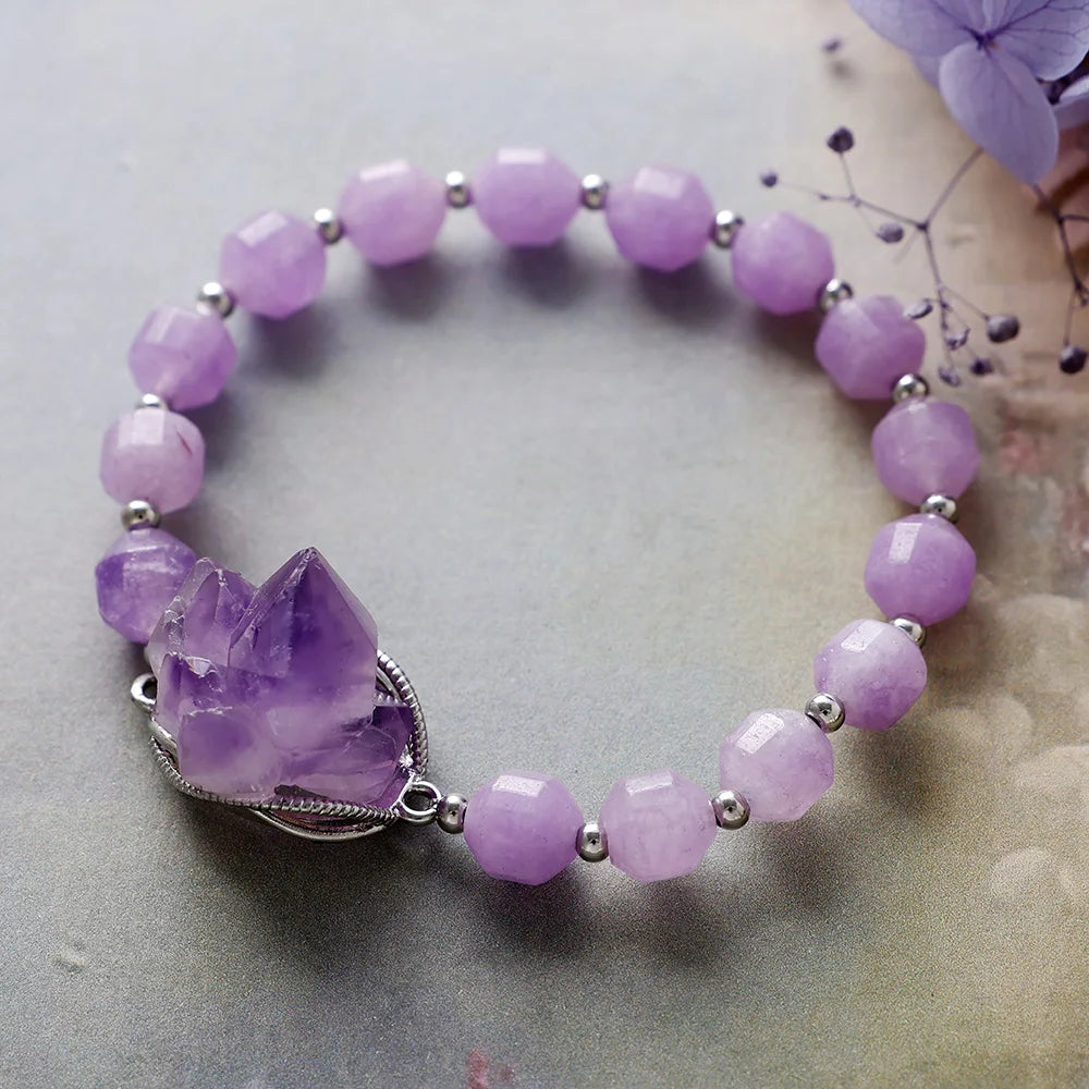 Twilight Glow Beaded Bracelet