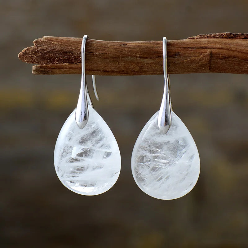 Luminous Serene Droplet Earrings