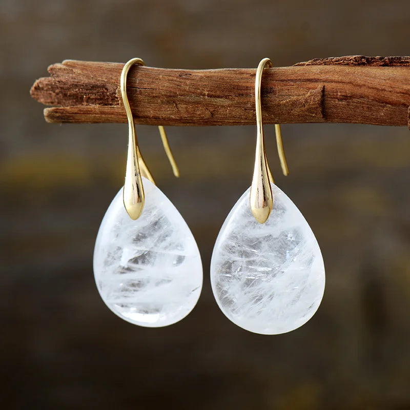 Luminous Serene Droplet Earrings