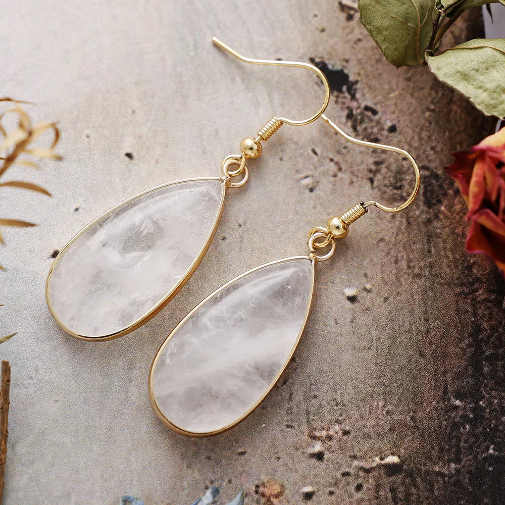Delicate Enchanting Teardrop Earrings