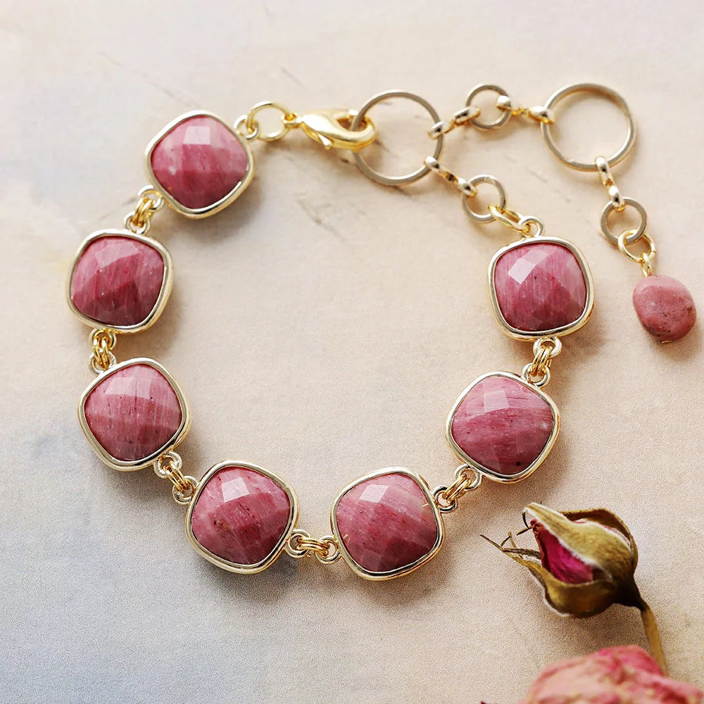 Luminous Edge Crystal Bracelet