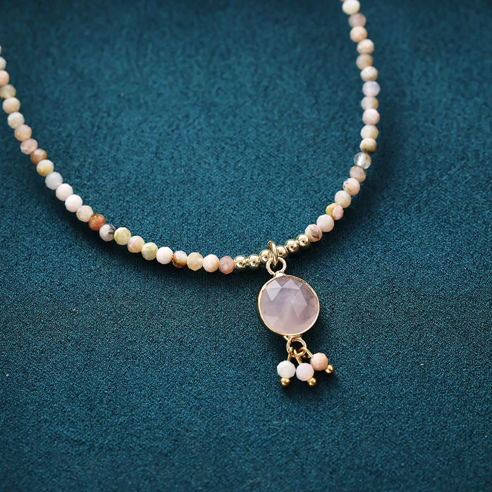 Gemstone Healing Choker Necklace