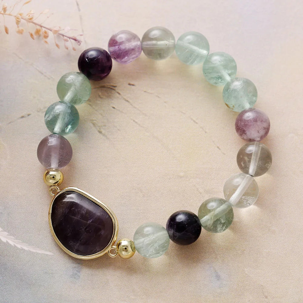Twilight Glow Beaded Bracelet