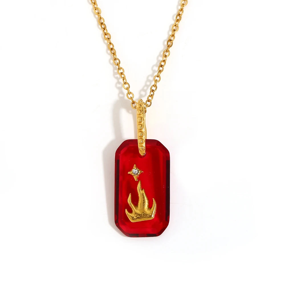 Starlit Element Pendant Necklace