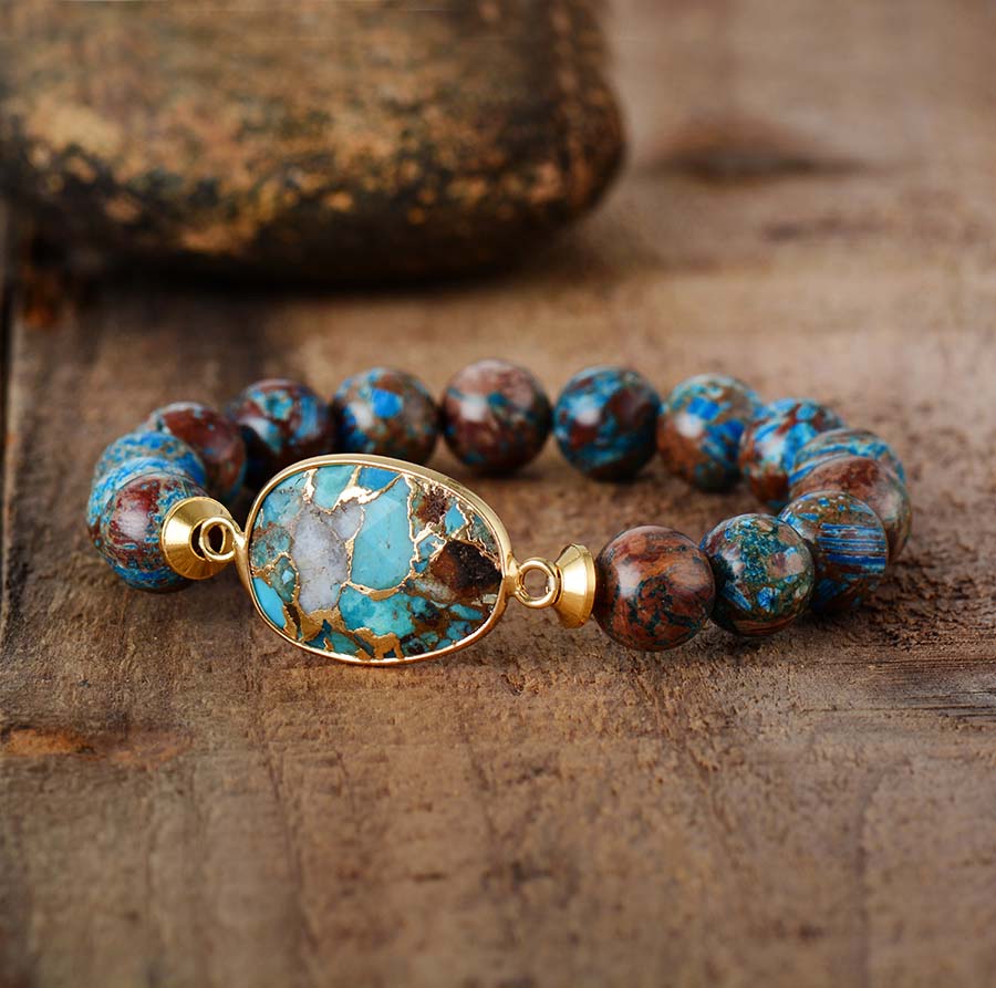 Bronzite Charm Bracelet