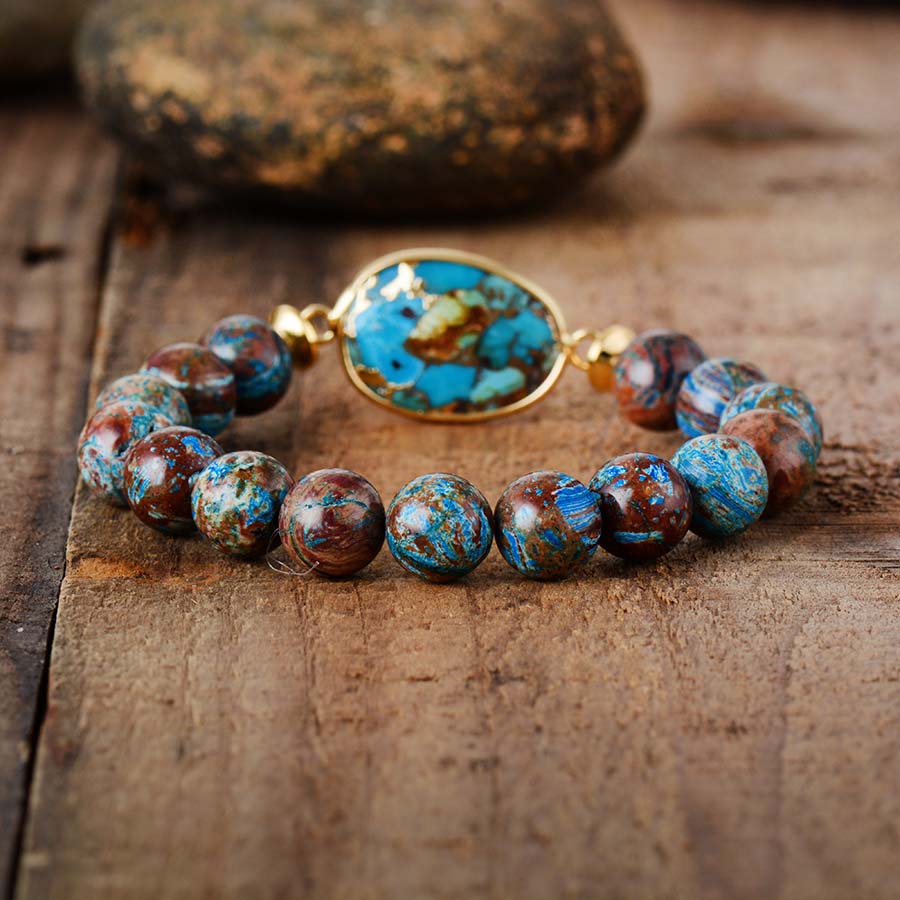 Bronzite Charm Bracelet