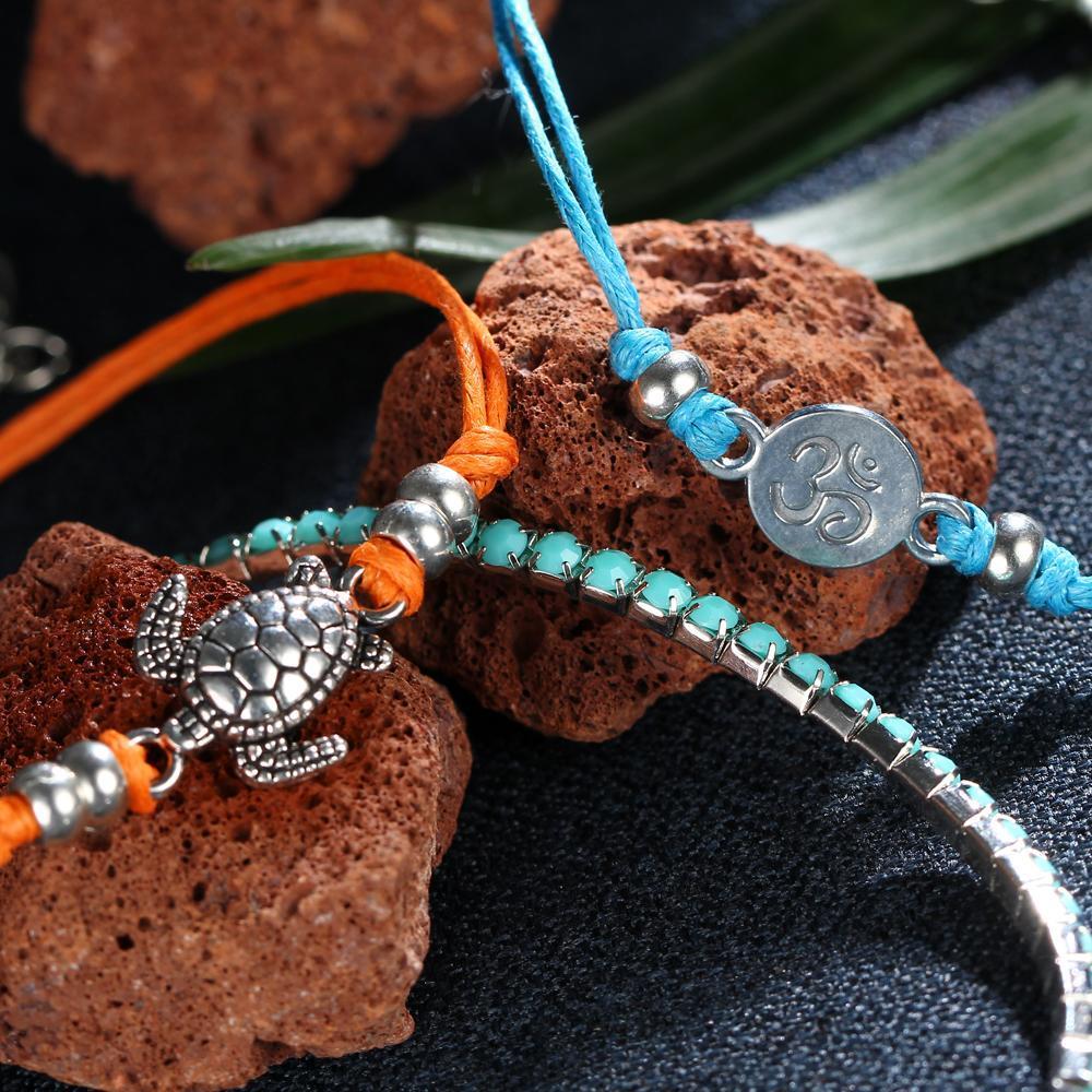 Boho Turtle Bracelet Stack bracelet Boho Peak