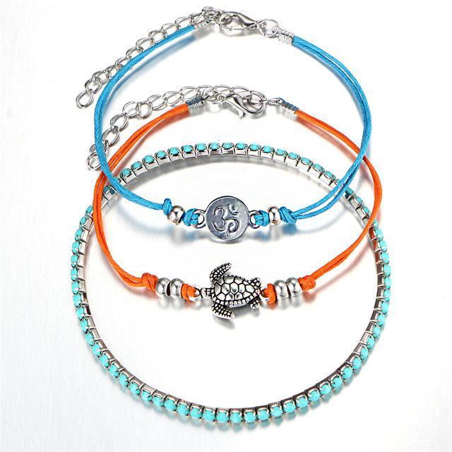 Boho Turtle Bracelet Stack bracelet Boho Peak