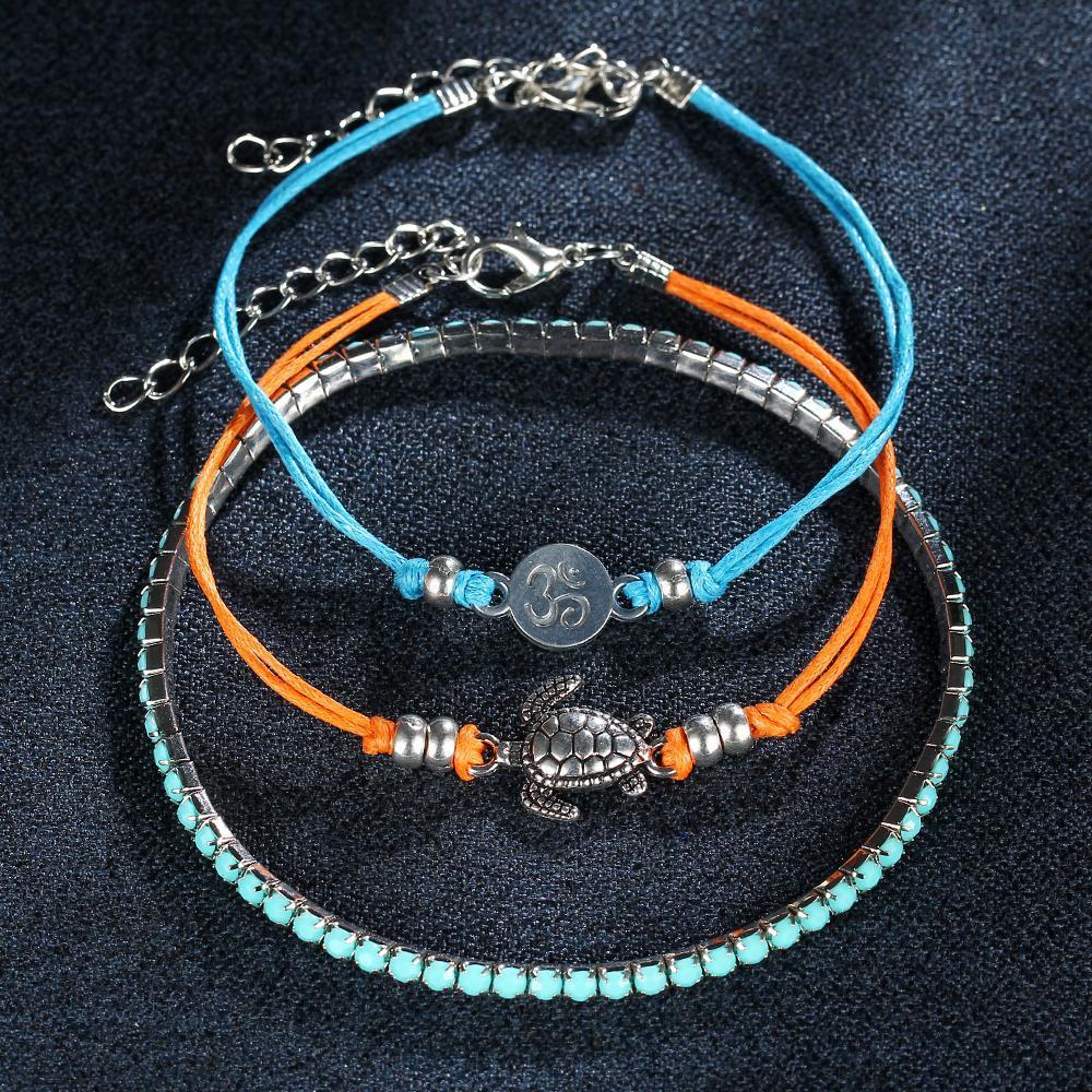 Boho Turtle Bracelet Stack bracelet Boho Peak