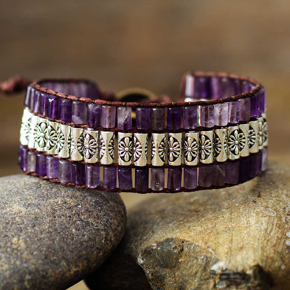 Antique Amethyst Bracelet