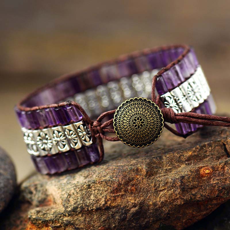 Antique Amethyst Bracelet