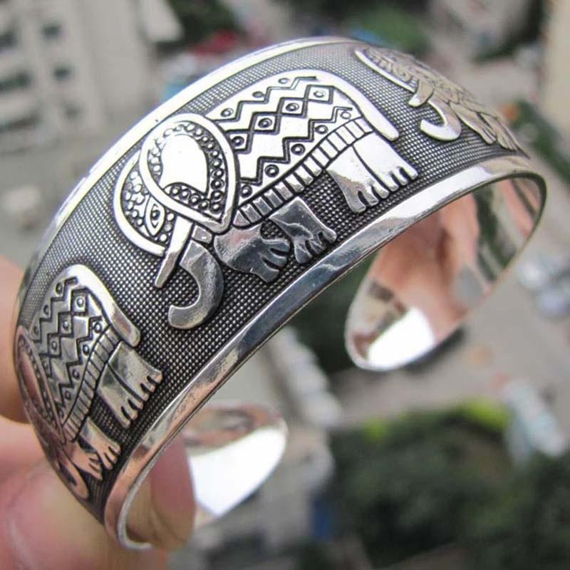 Sterling Silver Boho Cuff bracelet Boho Peak