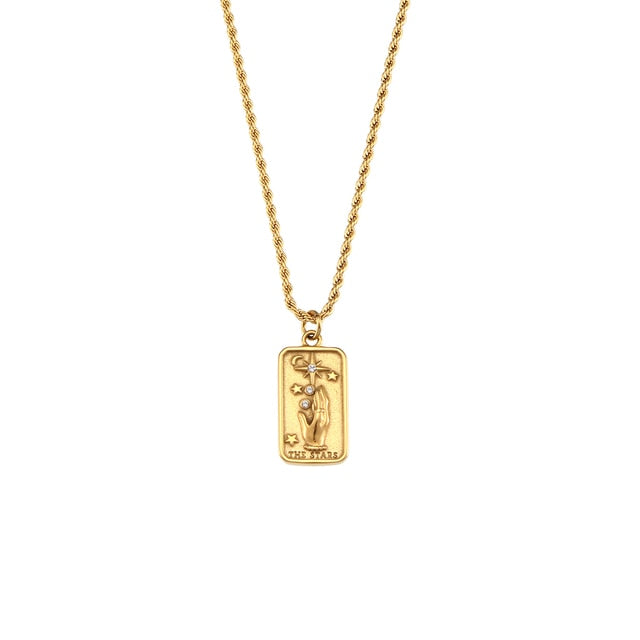 Tarot Talisman Charm Necklace