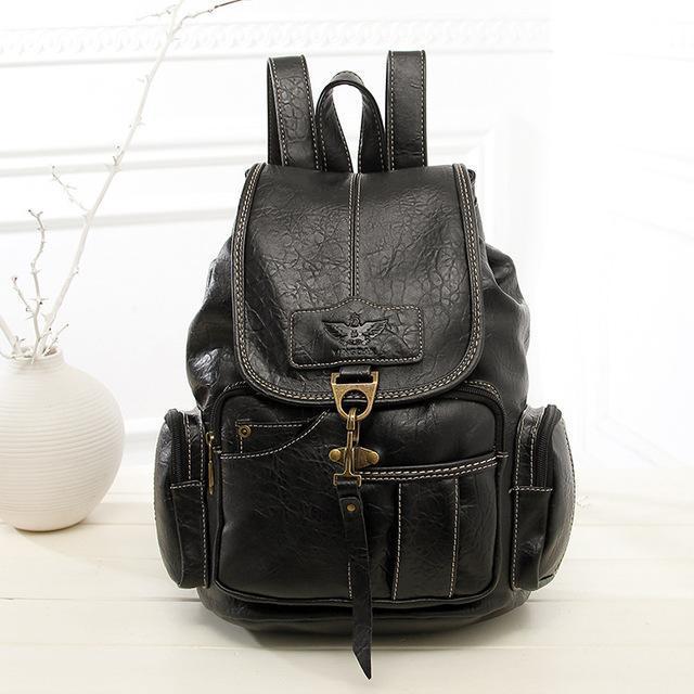 Vintage Boho Backpacks Bags Boho Peak Black