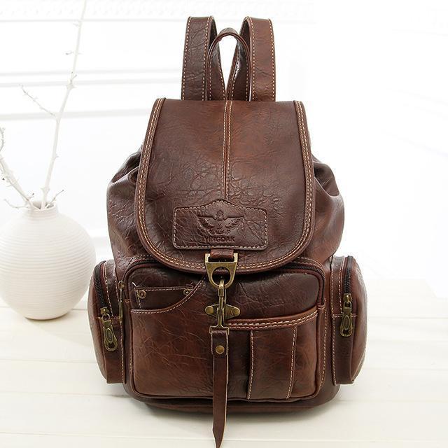 Vintage Boho Backpacks Bags Boho Peak Dark Brown
