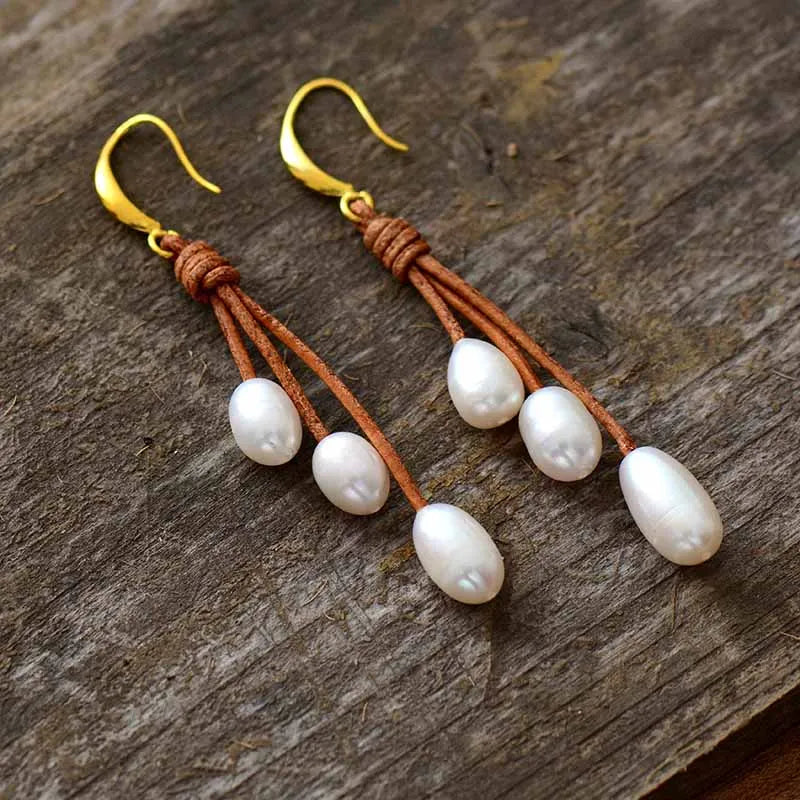 Freshwater Pearl Drop Earrings