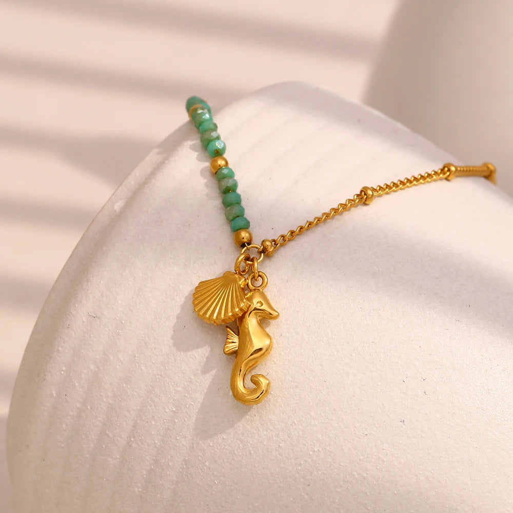 Seahorse Charm Bracelet