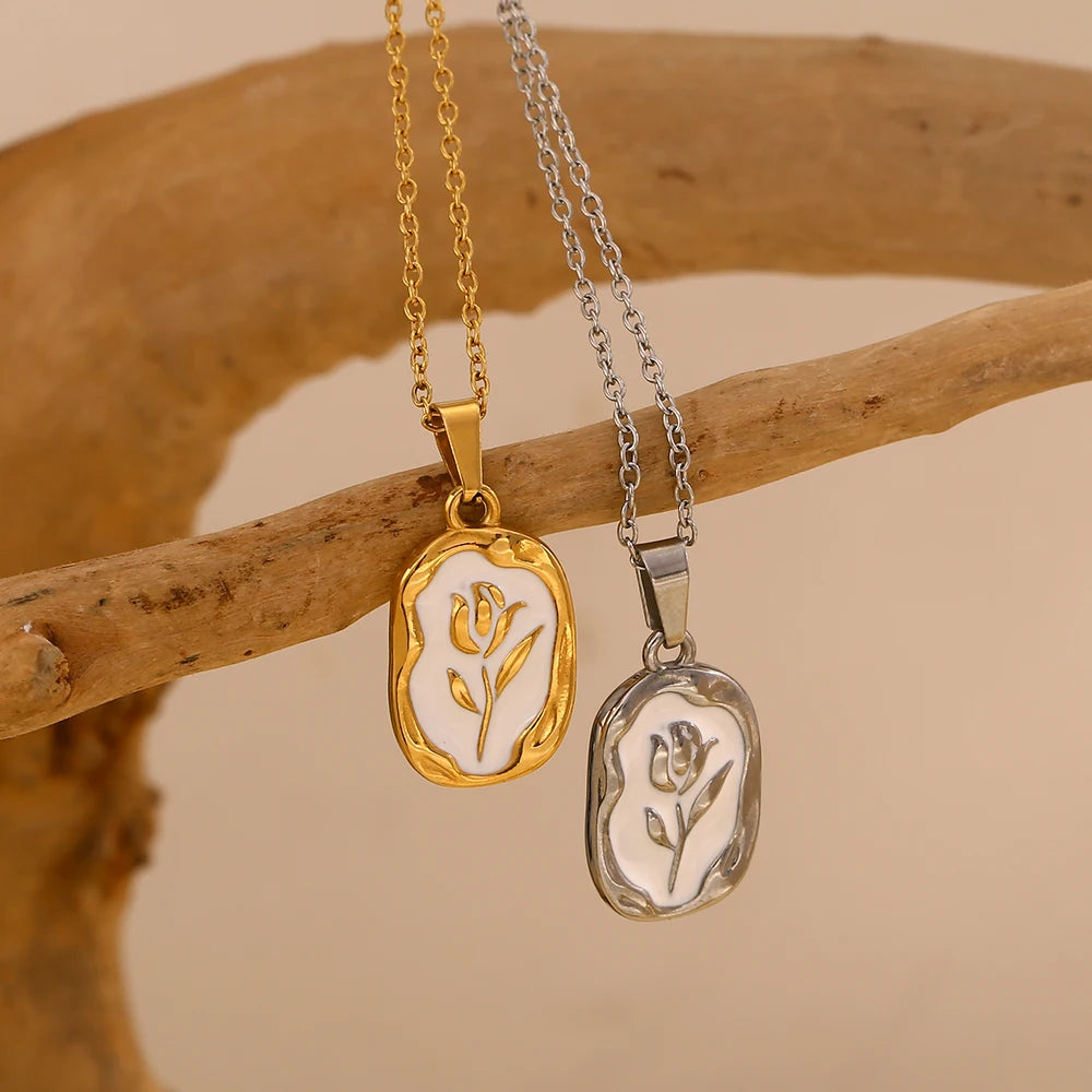 Eternal Bloom Rose Necklace