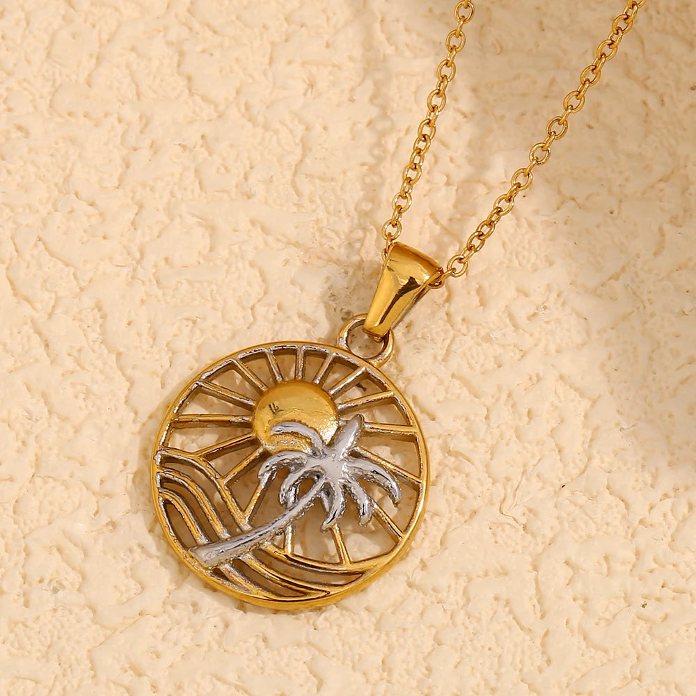Tropical Escape Pendant Necklace