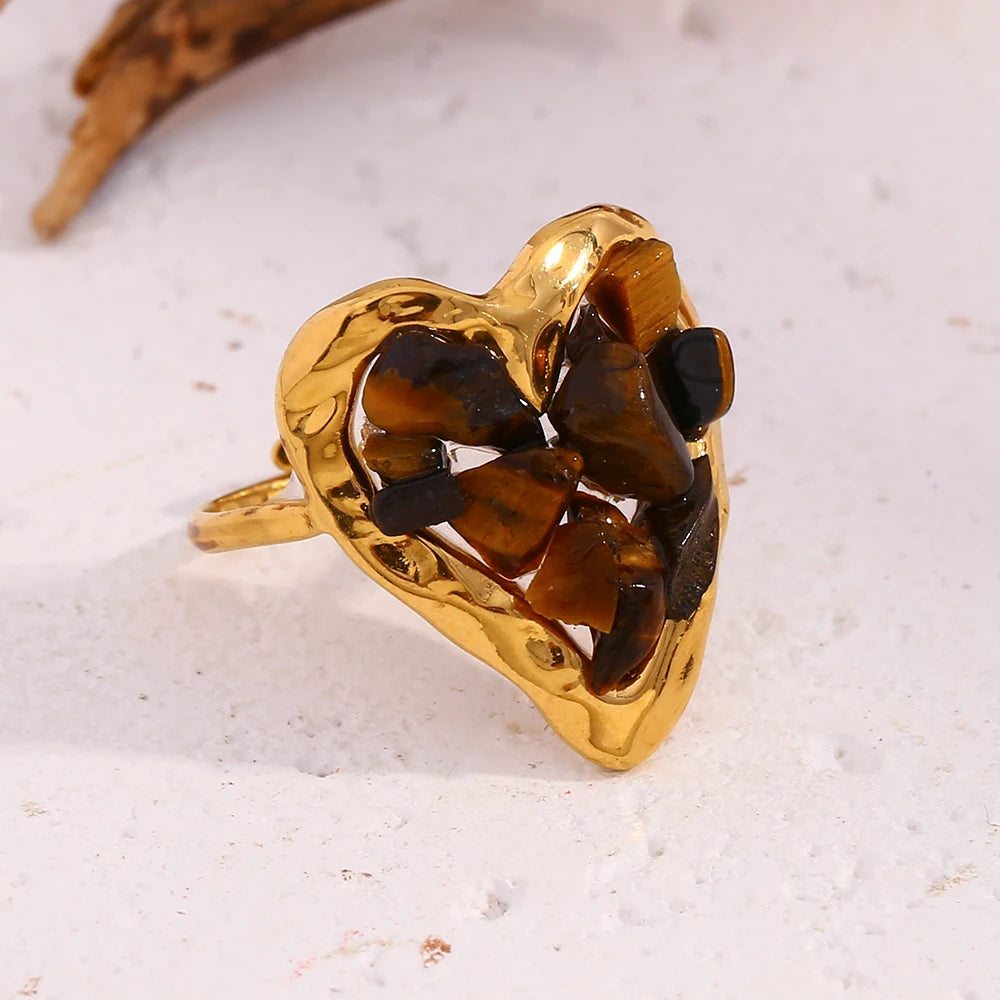 Constellation Heart Ring