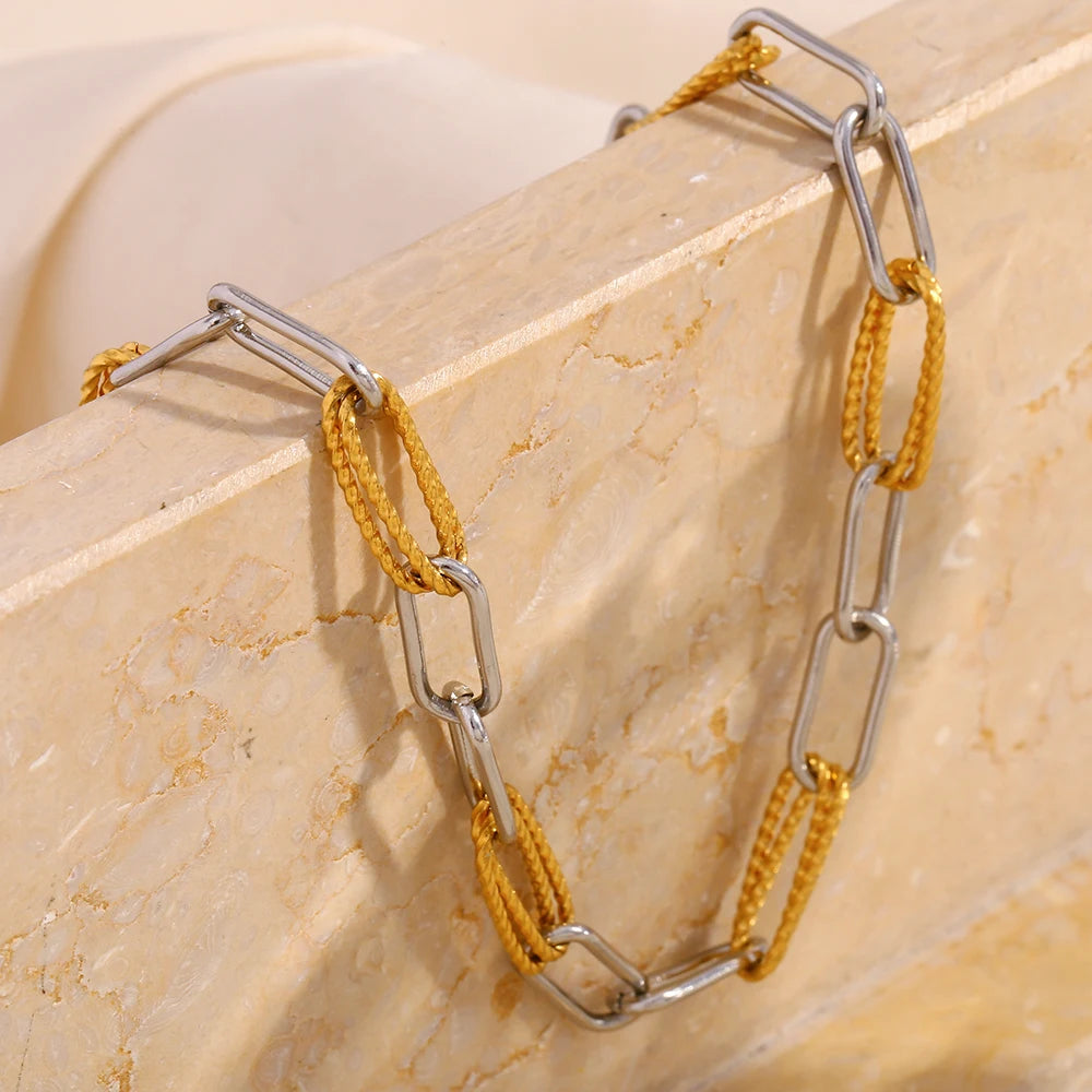 Paperclip Chain Necklace