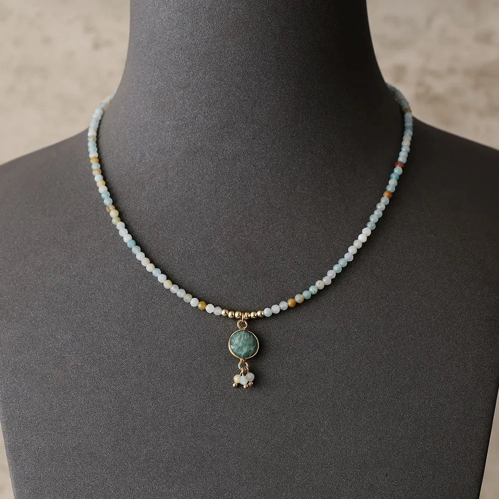 Gemstone Healing Choker Necklace