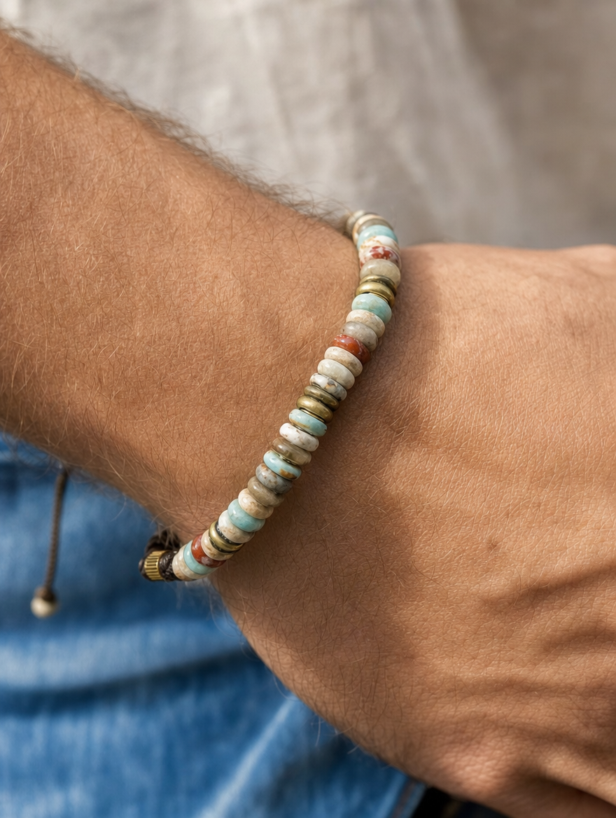 Free Spirit Bead Bracelet - Close-up