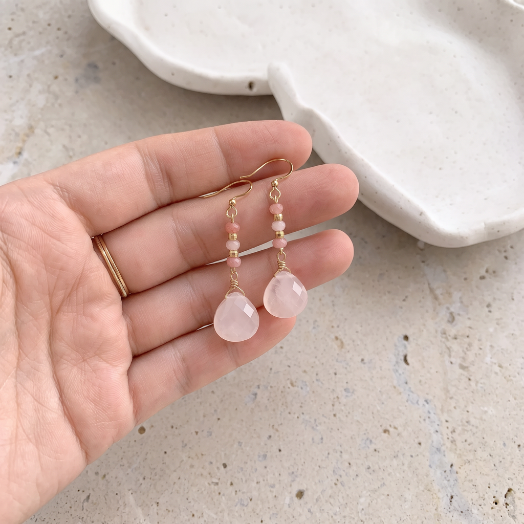 Free Spirit Wire-Wrapped Teardrop Earrings - UGC