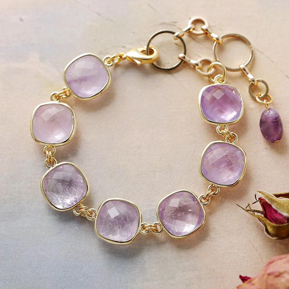 Luminous Edge Crystal Bracelet