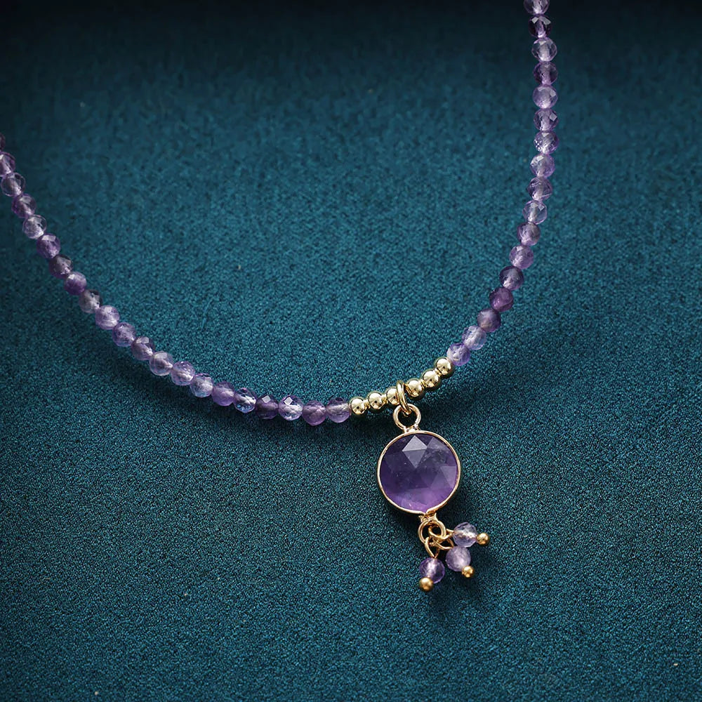 Gemstone Healing Choker Necklace