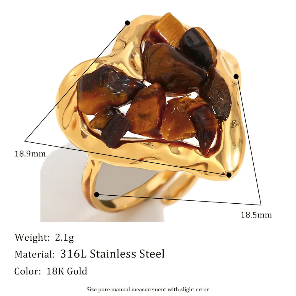 Constellation Heart Ring