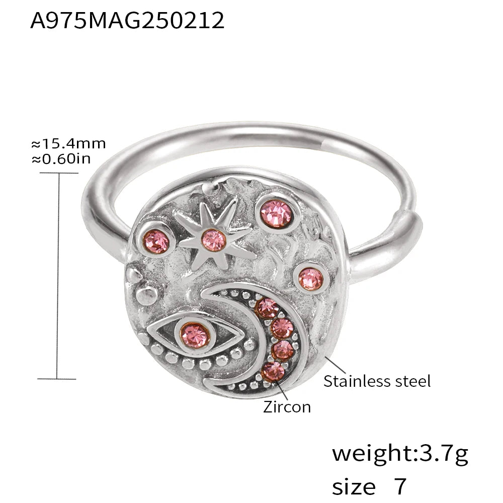 Celestial Starlight Talisman Ring