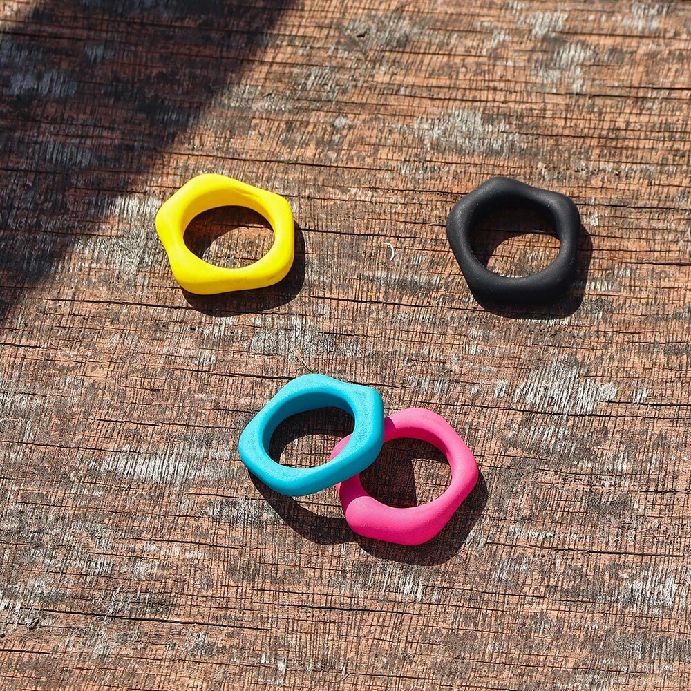 Acrylic Pop Rubber Rings