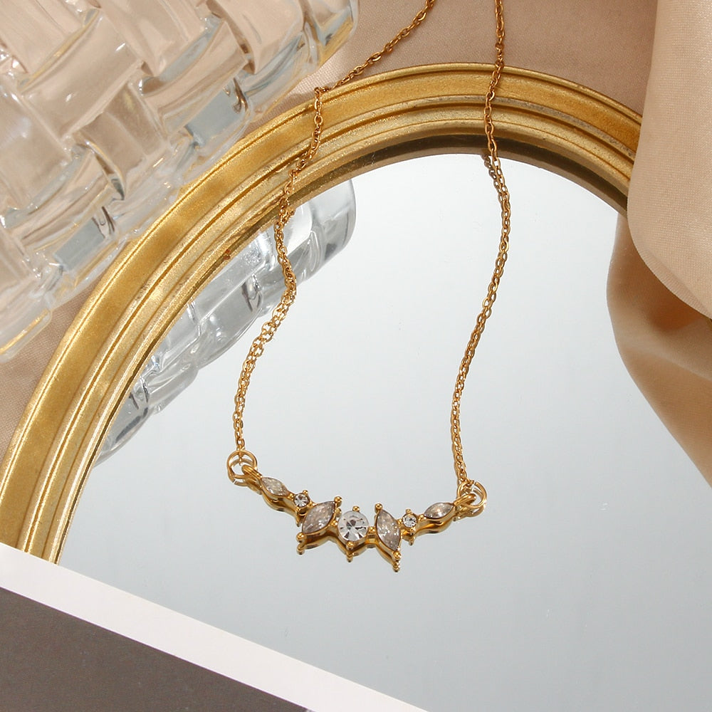 Romantic Marquis Charm Necklace