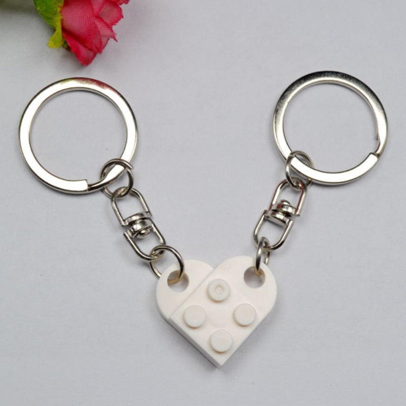 Friendship Heart Keychain