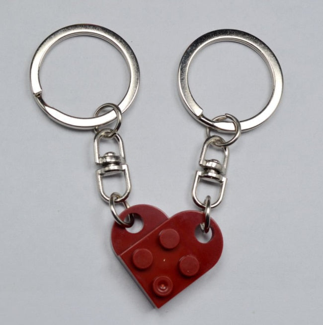 Friendship Heart Keychain