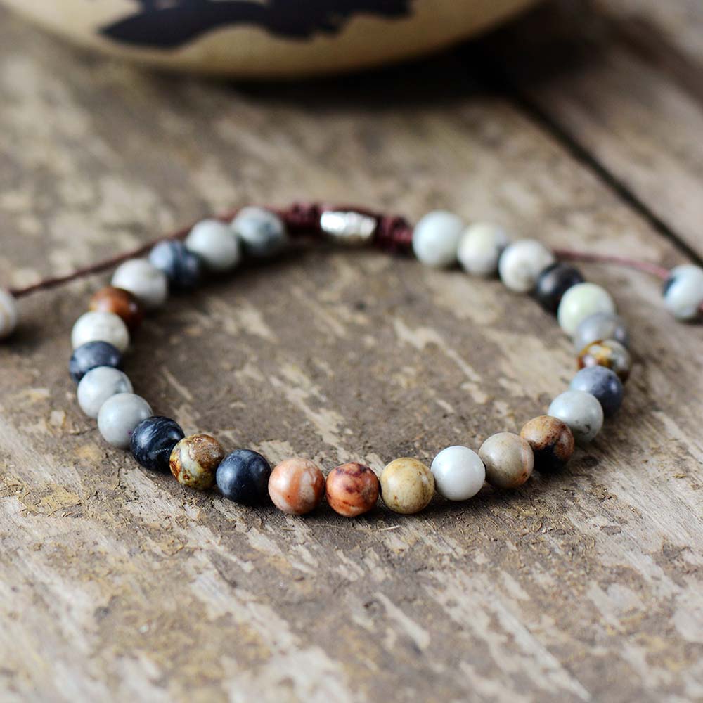 Chroma Earth Beads Handmade Bracelet